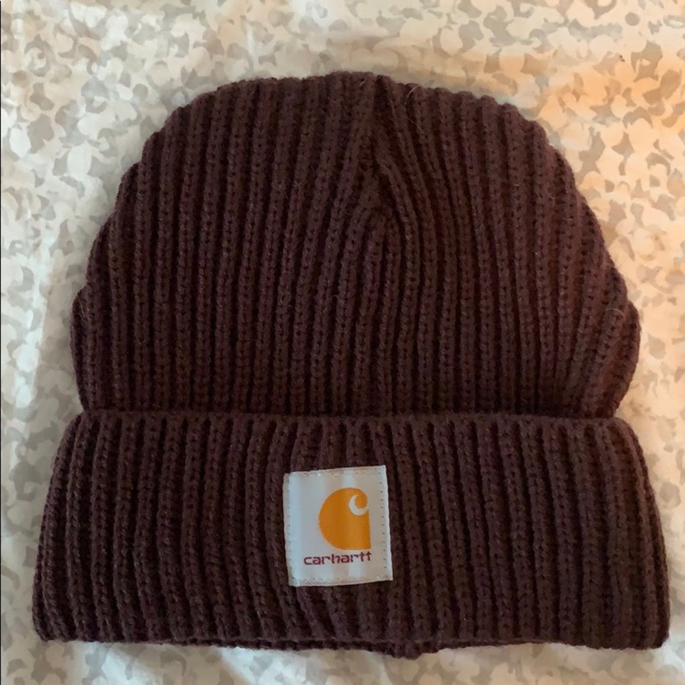 Purple carhatt beanie